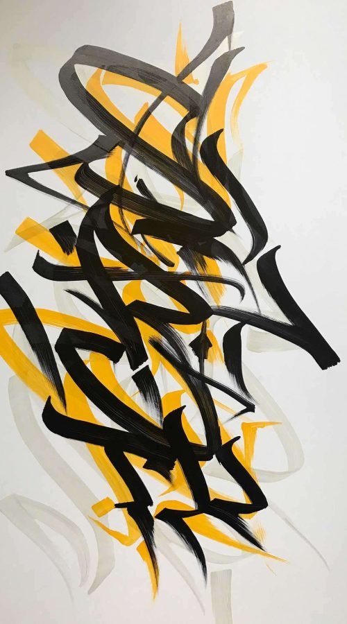 Graffiti tag con nombre personalizado en estilo callejero